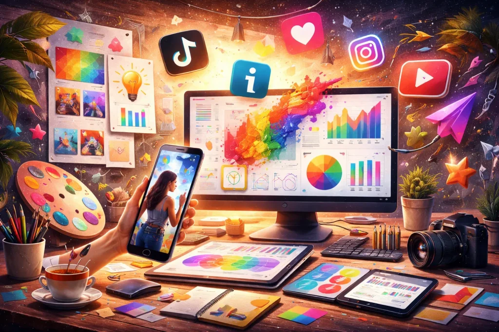 Content creation agency | 3D Website Design | Brand Development | Content strategy consulting | Social Media Marketing 